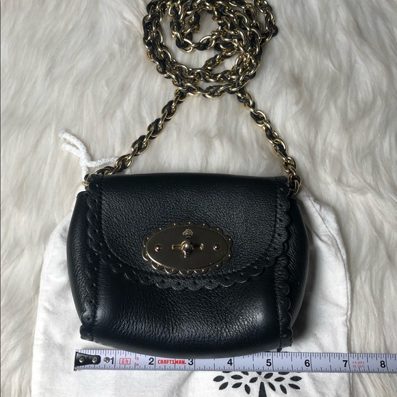 Mulberry Limited Edition/Sold Out Leather Mini Lily Shoulder Bag - Picture 7 of 16